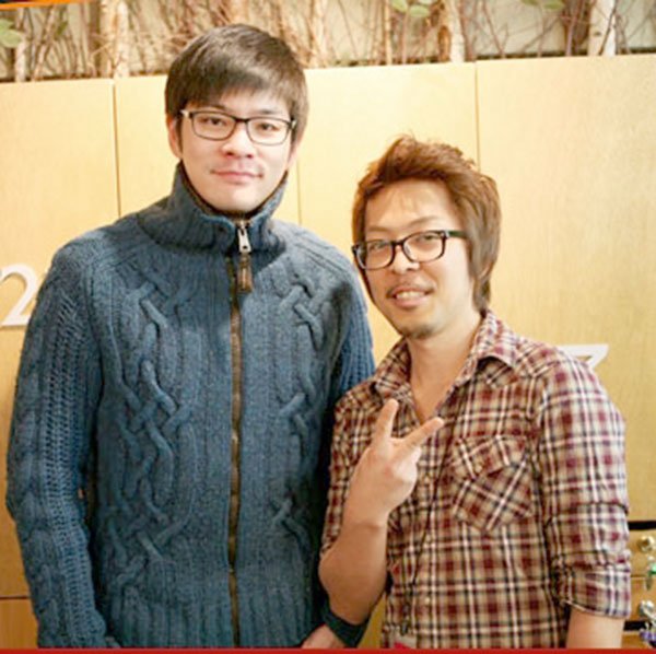 With famous singers