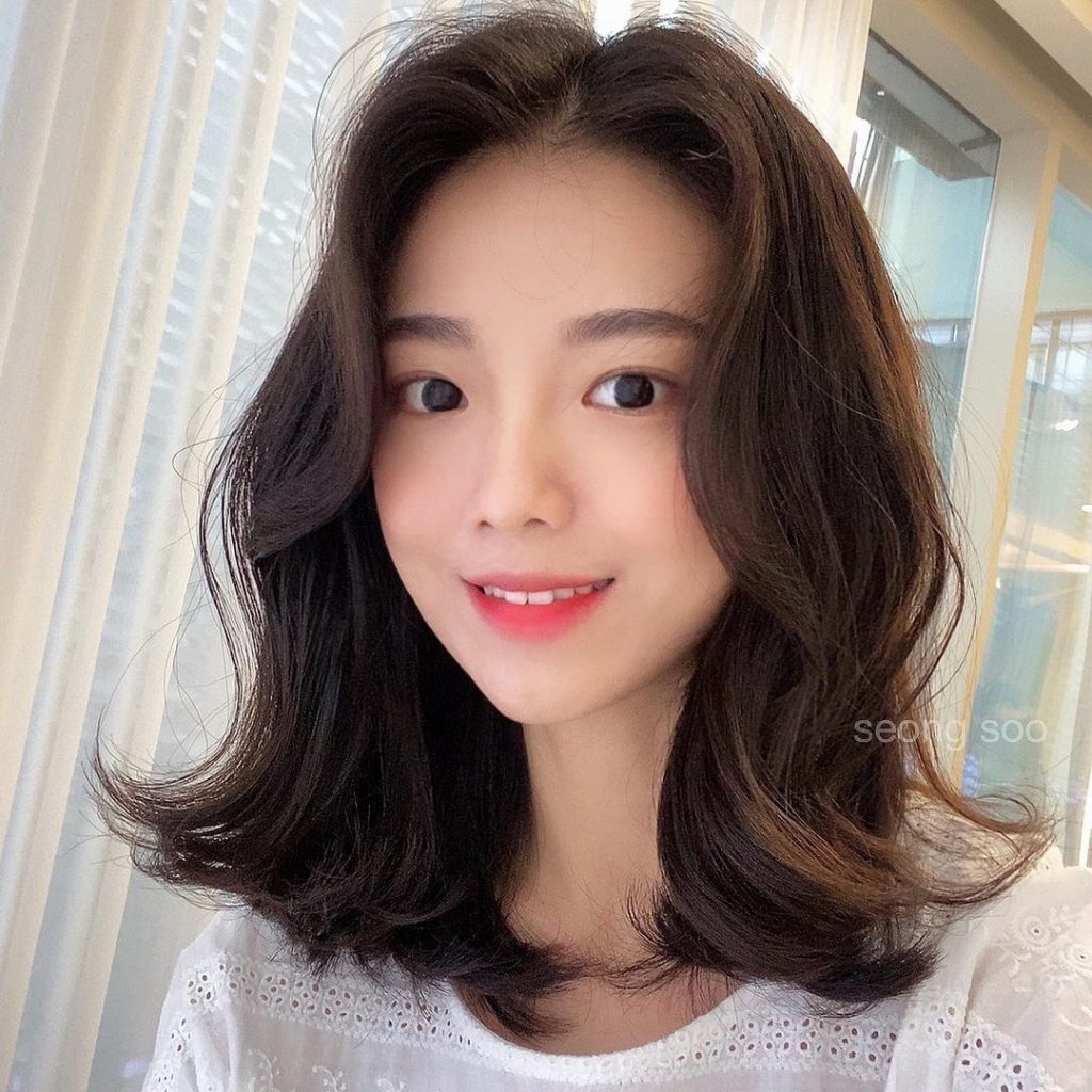 Korean hair trend Digital perm style Build perm Auckland hair salon.